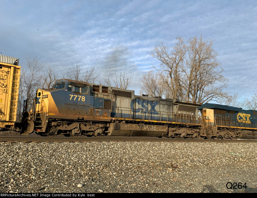 CSX 7778 on Q264